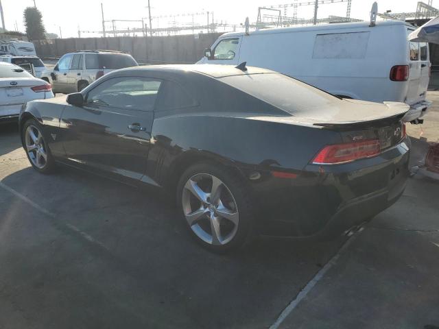 2G1FF1E34F9105505 - 2015 CHEVROLET CAMARO LT BLACK photo 2