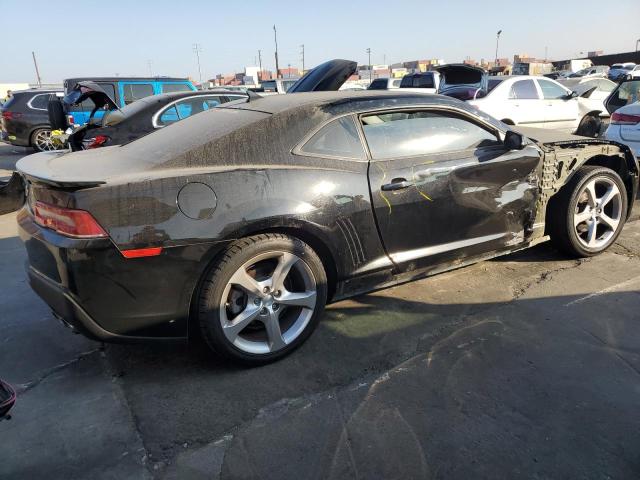 2G1FF1E34F9105505 - 2015 CHEVROLET CAMARO LT BLACK photo 3
