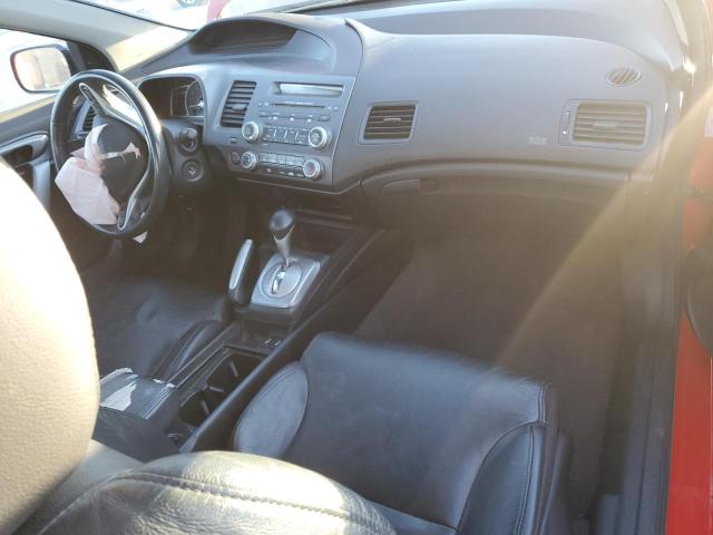 2HGFG12908H526175 - 2008 HONDA CIVIC EXL წითელი ფოტო 8