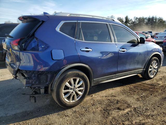 JN8AT2MVXHW000291 - 2017 NISSAN ROGUE S BLUE photo 3