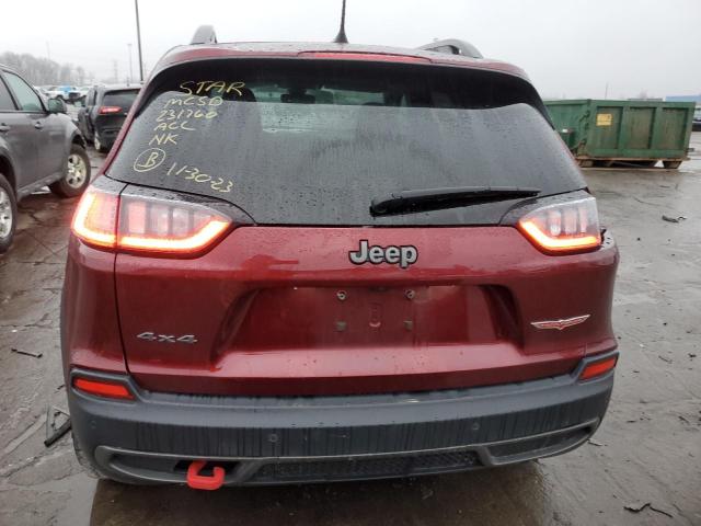 1C4PJMBX5KD311657 - 2019 JEEP CHEROKEE TRAILHAWK RED photo 6