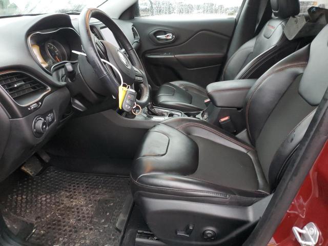 1C4PJMBX5KD311657 - 2019 JEEP CHEROKEE TRAILHAWK RED photo 7