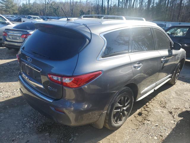 5N1AL0MM9FC516577 - 2015 INFINITI QX60 GRAY photo 3