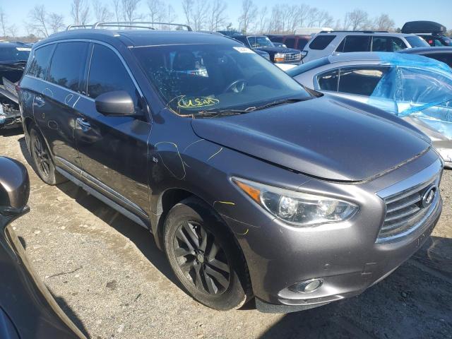 5N1AL0MM9FC516577 - 2015 INFINITI QX60 GRAY photo 4