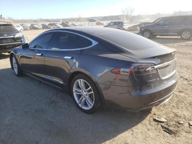 5YJSA1E29FF112120 - 2015 TESLA MODEL S CHARCOAL photo 2