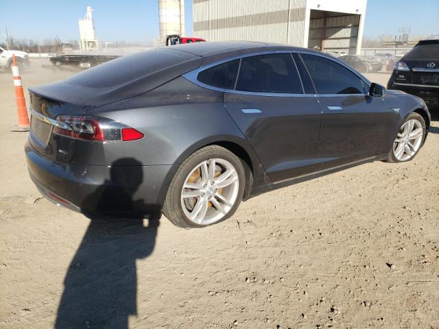 5YJSA1E29FF112120 - 2015 TESLA MODEL S CHARCOAL photo 3