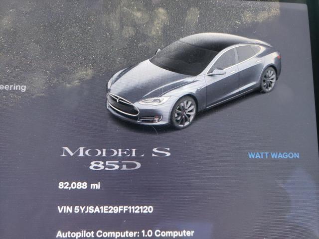 5YJSA1E29FF112120 - 2015 TESLA MODEL S გრაფიტი ფოტო 9