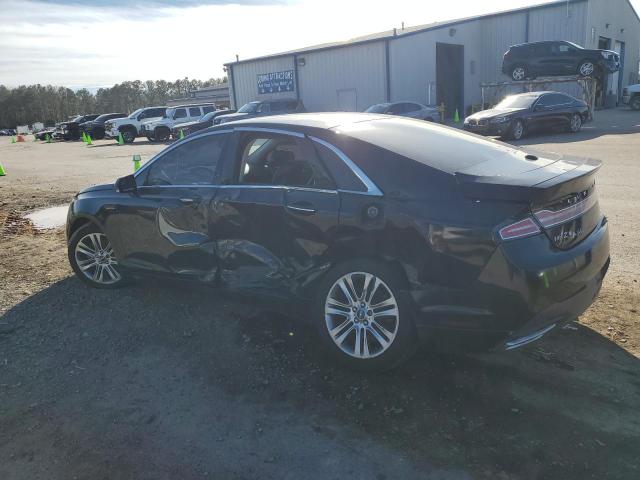 3LN6L2GK2ER807532 - 2014 LINCOLN MKZ BLACK photo 2