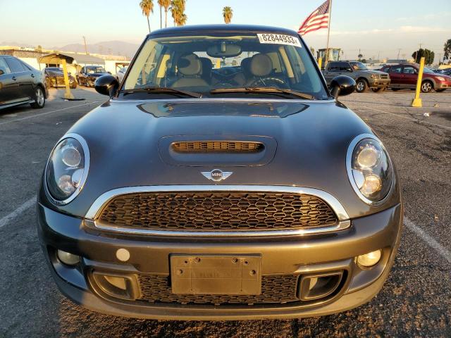 WMWSV3C51DT396590 - 2013 MINI COOPER S GRAY photo 5