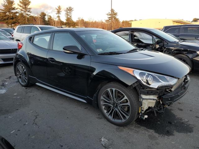 KMHTC6AE6GU269409 - 2016 HYUNDAI VELOSTER TURBO BLACK photo 4