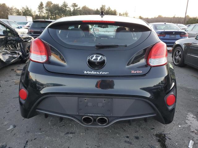 KMHTC6AE6GU269409 - 2016 HYUNDAI VELOSTER TURBO BLACK photo 6