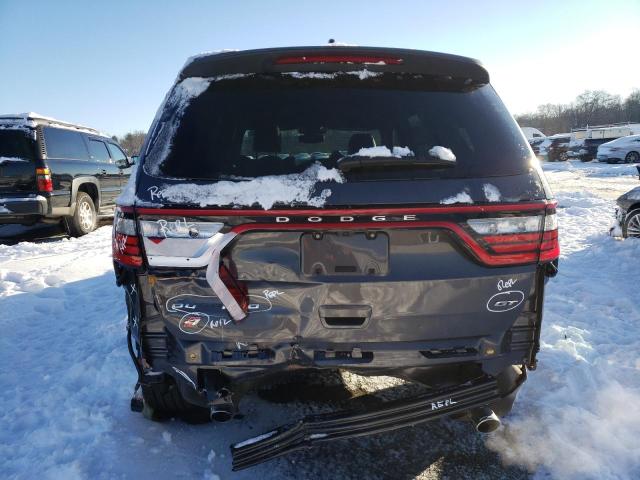 1C4RDJDG5MC610487 - 2021 DODGE DURANGO GT GRAY photo 6