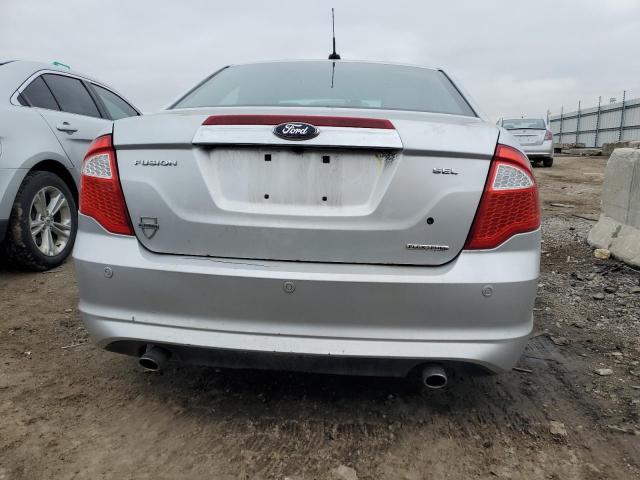 3FAHP0JG5CR362460 - 2012 FORD FUSION SEL SILVER photo 6