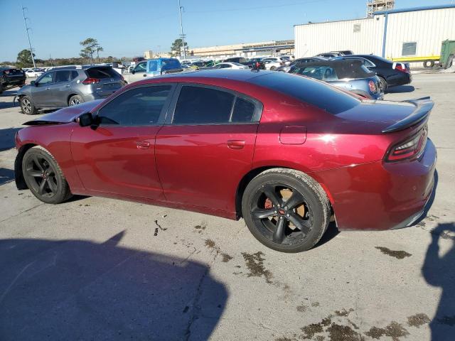 2C3CDXBG0KH656934 - 2019 DODGE CHARGER SXT MAROON photo 2