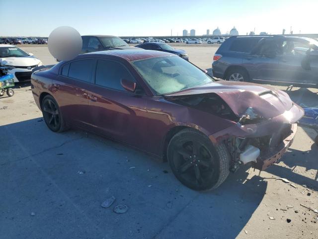 2C3CDXBG0KH656934 - 2019 DODGE CHARGER SXT MAROON photo 4