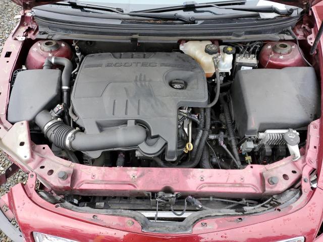1G1ZE5E11BF290104 - 2011 CHEVROLET MALIBU LTZ მუქწითელი ფოტო 11