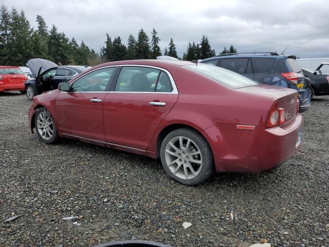 1G1ZE5E11BF290104 - 2011 CHEVROLET MALIBU LTZ MAROON photo 2