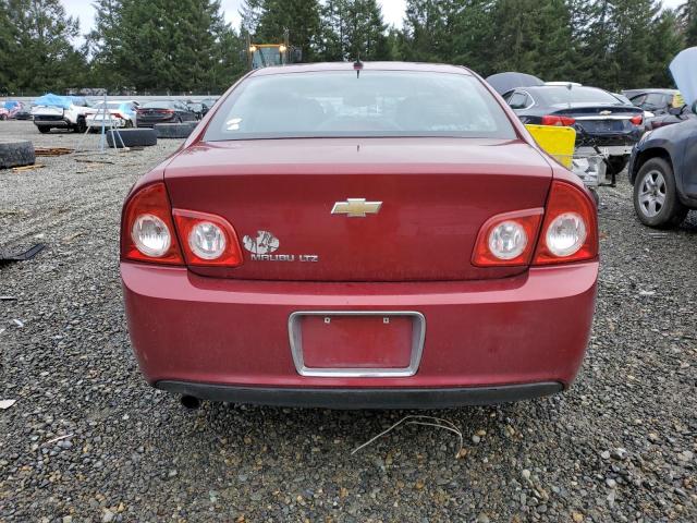 1G1ZE5E11BF290104 - 2011 CHEVROLET MALIBU LTZ მუქწითელი ფოტო 6