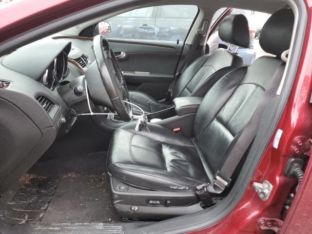 1G1ZE5E11BF290104 - 2011 CHEVROLET MALIBU LTZ მუქწითელი ფოტო 7