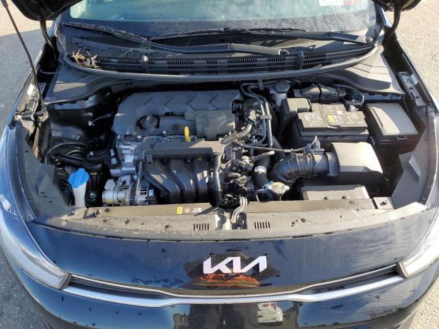 3KPA24AD8PE588447 - 2023 KIA RIO LX BLACK photo 11