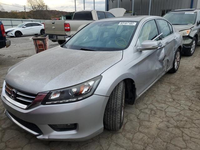 1HGCR3F87EA019617 - 2014 HONDA ACCORD EXL SILVER photo 9