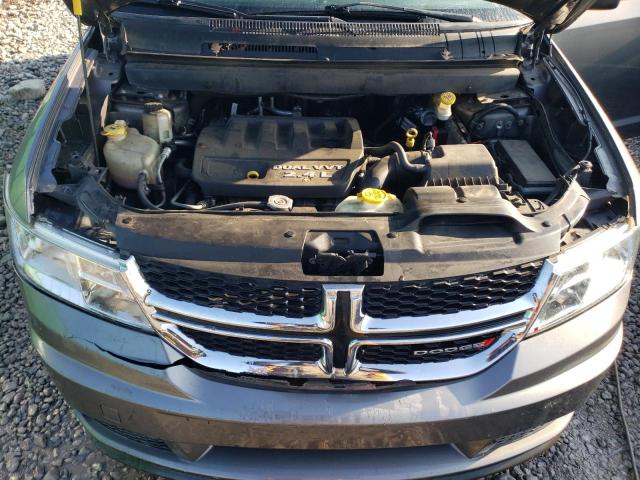 3C4PDCABXDT666487 - 2013 DODGE JOURNEY SE GRAY photo 12