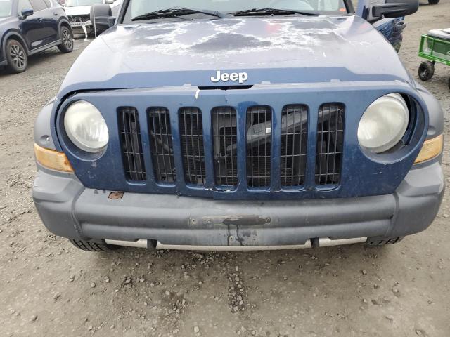 1J4GL38K55W565971 - 2005 JEEP LIBERTY RENEGADE 蓝色 照片 12