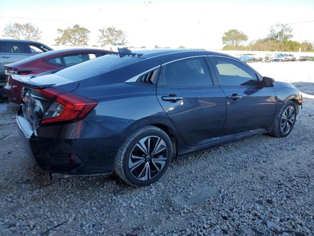 2HGFC1F79HH640003 - 2017 HONDA CIVIC EXL BLACK photo 3