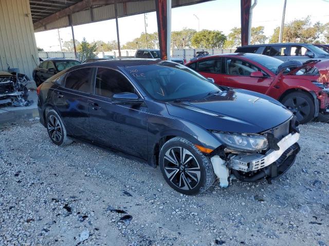 2HGFC1F79HH640003 - 2017 HONDA CIVIC EXL BLACK photo 4