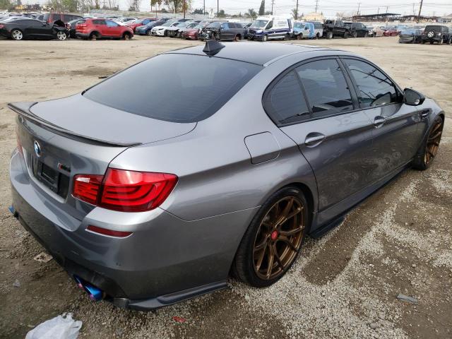 WBSFV9C50DD096128 - 2013 BMW M5 GRAY photo 3