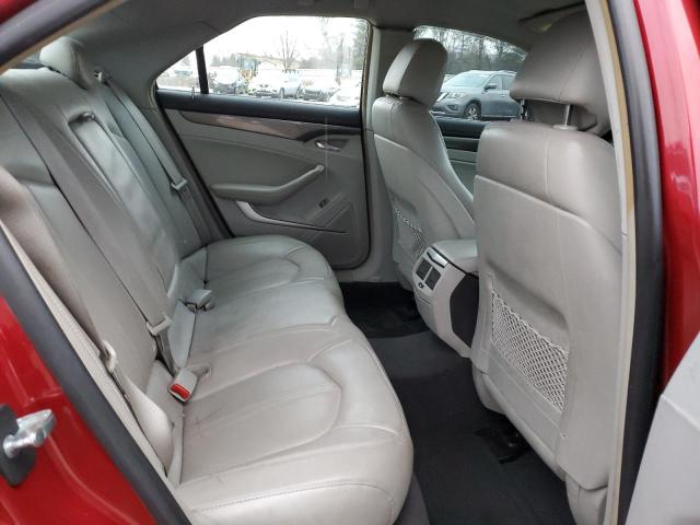 1G6DF577490152850 - 2009 CADILLAC CTS BURGUNDY photo 10