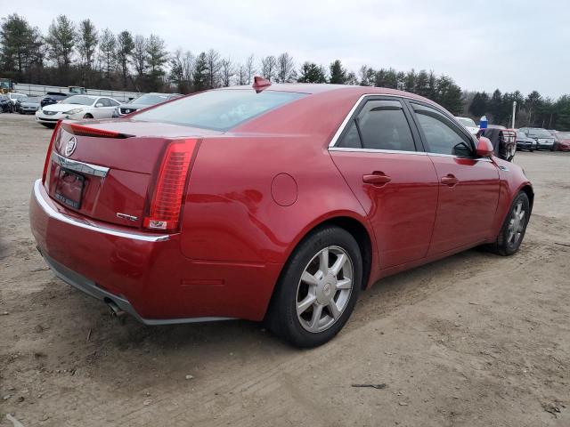 1G6DF577490152850 - 2009 CADILLAC CTS BURGUNDY photo 3