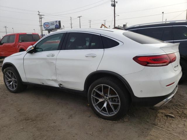 W1N0J8EB5NG018474 - 2022 MERCEDES-BENZ GLC COUPE 300 4MATIC WHITE photo 2