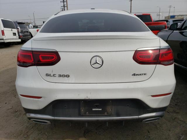 W1N0J8EB5NG018474 - 2022 MERCEDES-BENZ GLC COUPE 300 4MATIC WHITE photo 6