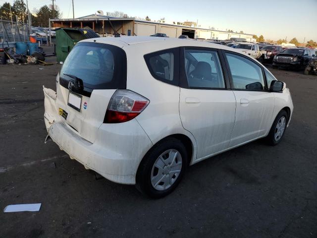 JHMGE8G36DC012672 - 2013 HONDA FIT WHITE photo 3