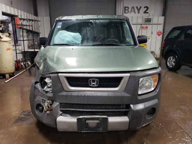 5J6YH283X5L012775 - 2005 HONDA ELEMENT LX GREEN photo 5