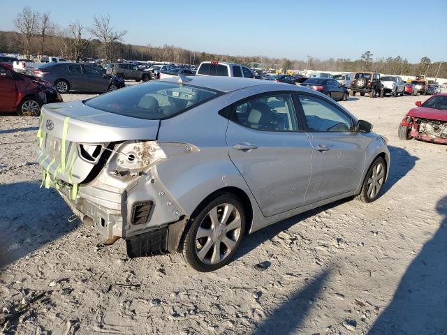 5NPDH4AE7BH002197 - 2011 HYUNDAI ELANTRA GLS SILVER photo 3