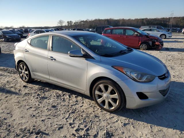 5NPDH4AE7BH002197 - 2011 HYUNDAI ELANTRA GLS SILVER photo 4