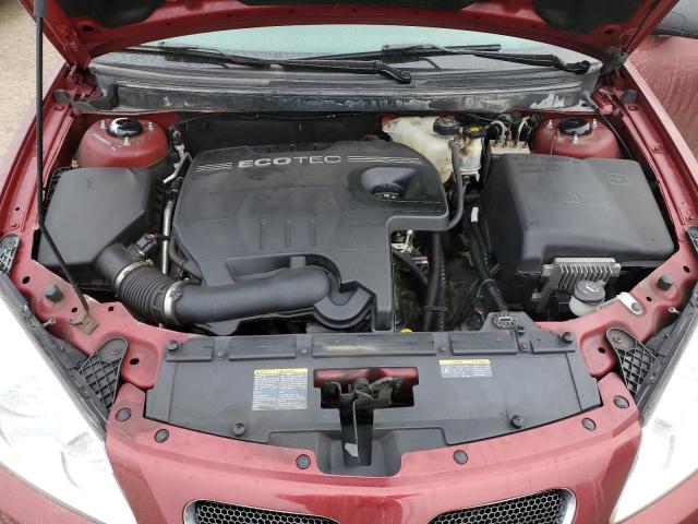 1G2ZG57B384288919 - 2008 PONTIAC G6 BASE RED photo 11