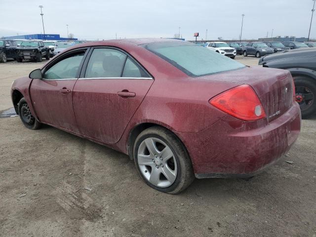 1G2ZG57B384288919 - 2008 PONTIAC G6 BASE RED photo 2