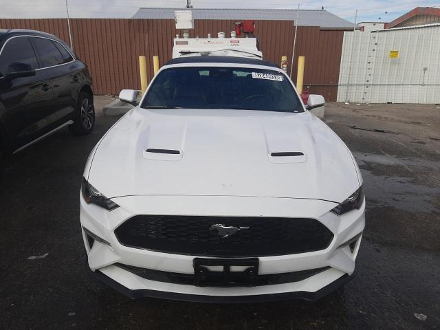 1FATP8UHXN5104504 - 2022 FORD MUSTANG WHITE photo 5