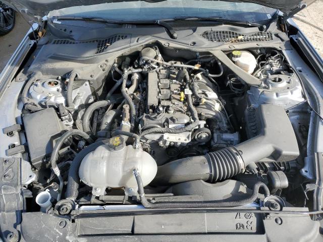 1FATP8UH6N5120280 - 2022 FORD MUSTANG SILVER photo 11