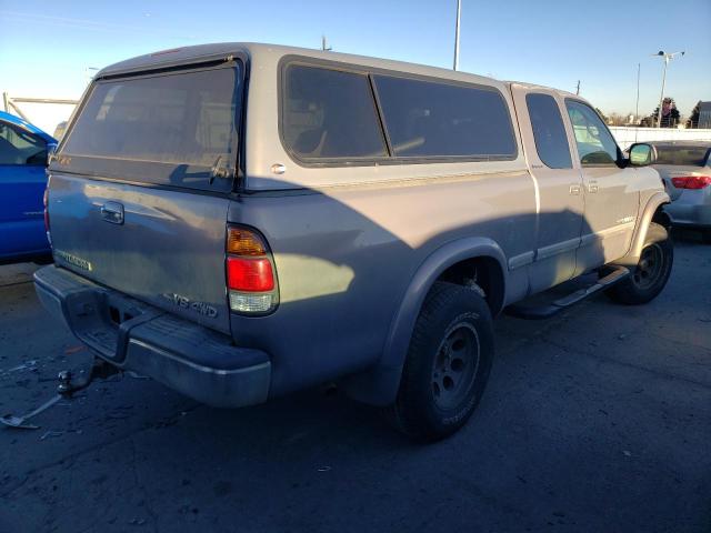 5TBBT48132S302587 - 2002 TOYOTA TUNDRA ACCESS CAB LIMITED SILVER photo 3