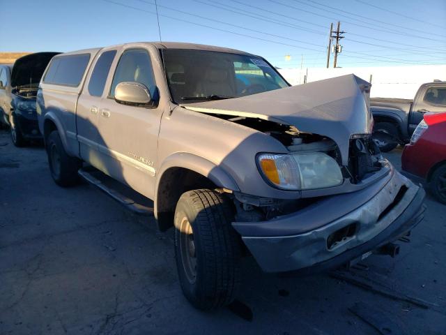 5TBBT48132S302587 - 2002 TOYOTA TUNDRA ACCESS CAB LIMITED SILVER photo 4