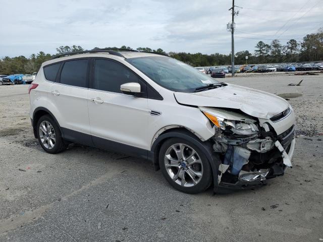 1FMCU9HX3DUA83408 - 2013 FORD ESCAPE SEL WHITE photo 4