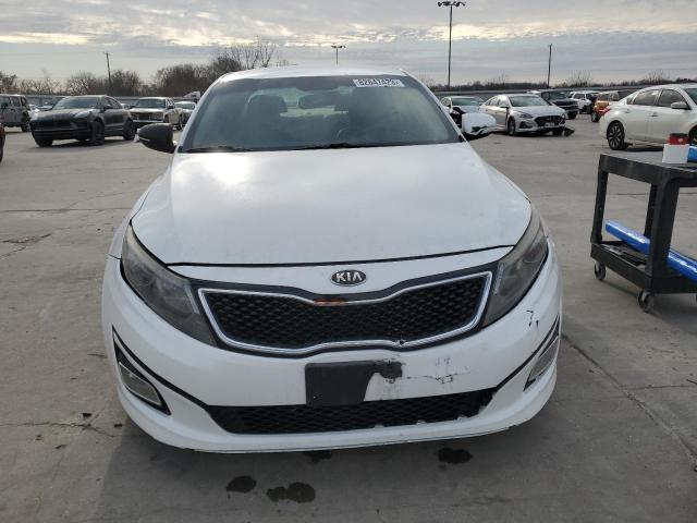 5XXGN4A79EG260082 - 2014 KIA OPTIMA EX WHITE photo 5