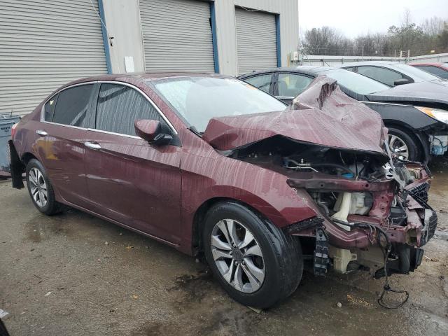 1HGCR2F39DA068265 - 2013 HONDA ACCORD LX BURGUNDY photo 4