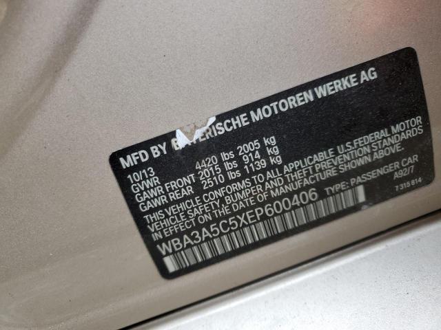 WBA3A5C5XEP600406 - 2014 BMW 328 I GOLD photo 12