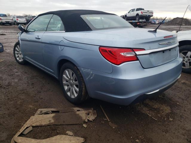 1C3BCBEB4DN586740 - 2013 CHRYSLER 200 TOURING BLUE photo 2