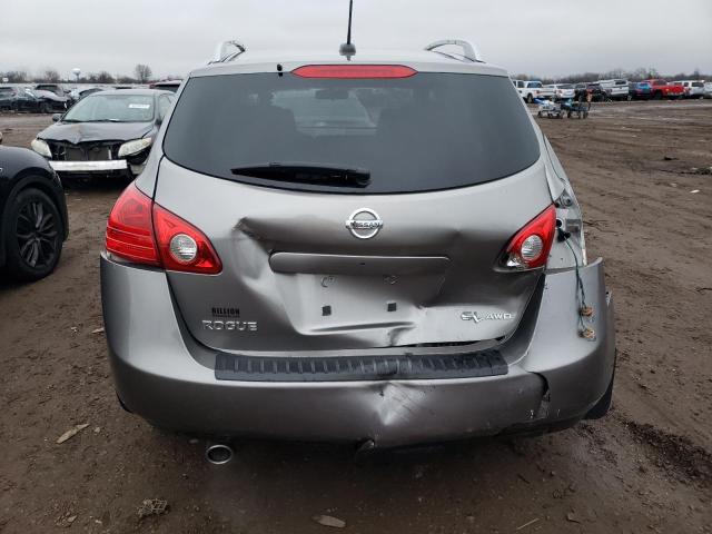 JN8AS58V68W104839 - 2008 NISSAN ROGUE S GRAY photo 6